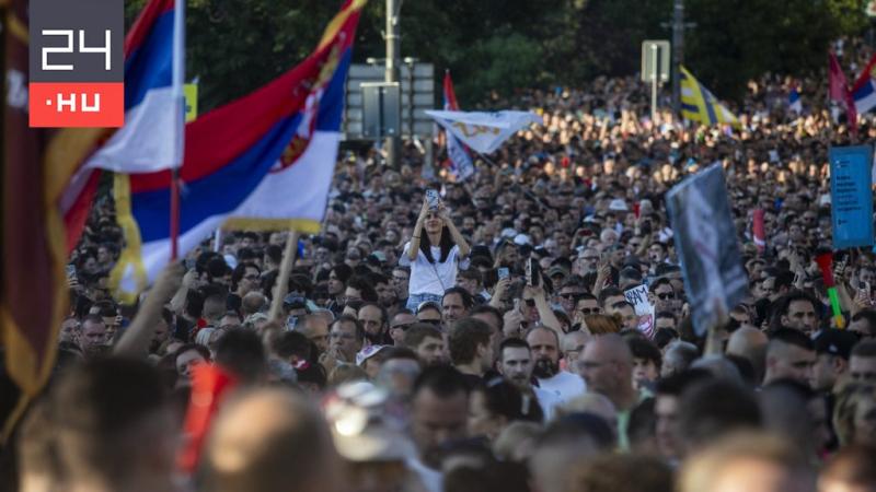 Pénteken az egyetemisták kezdeményezni fogják Szerbia teljes lezárását. | 24.h