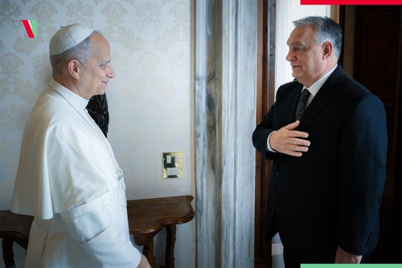 Orbán Viktor: Kértem a Szentatyát, hogy támogassa Magyarország békeért folytatott törekvéseit | Vajdaság MA